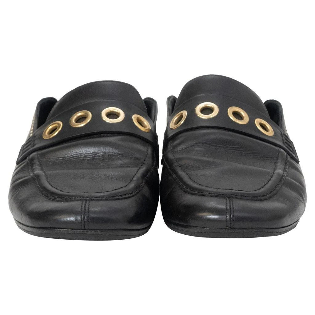 Isabel Marant Fosten Convertible Loafers in Black Leather 2