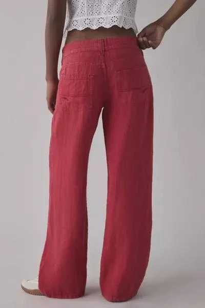 BDG BDG Kayla Low-Rise Linen Pant 2
