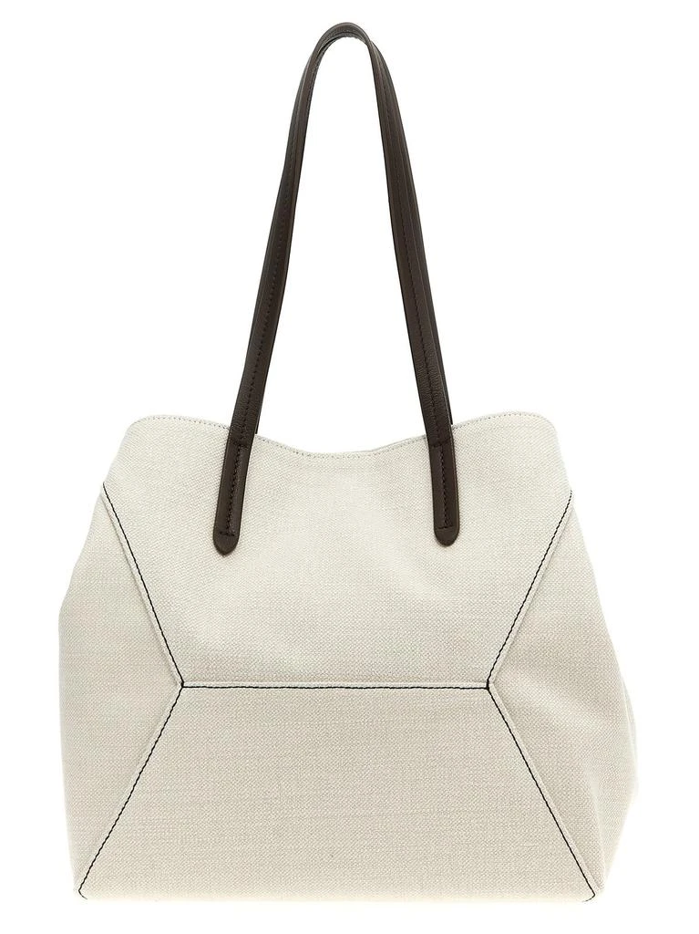 Brunello Cucinelli Brunello Cucinelli Monili-Detailed Top Handle Bag 1