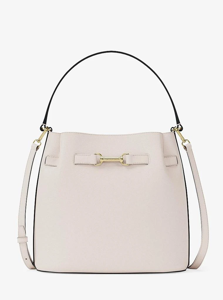 Michael Kors Carson Medium Pebbled Leather Convertible Bucket Crossbody Bag
