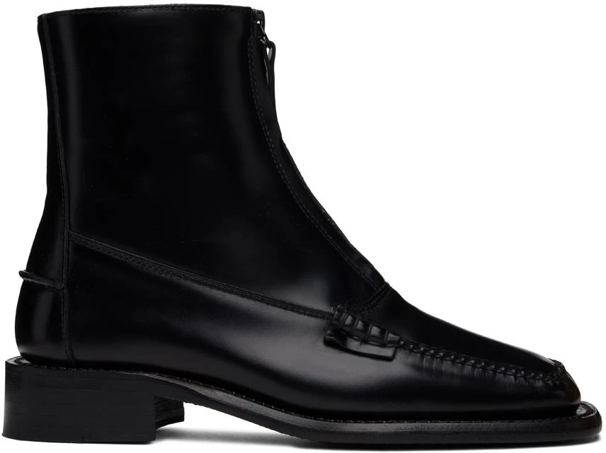 Hereu SSENSE Exclusive Black Mallera Boots 1