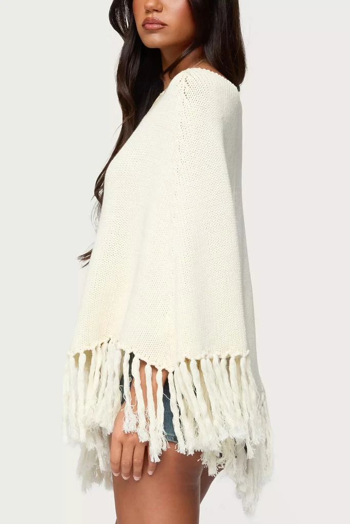 Edikted Edikted Kamila Fringe Knit Poncho 5