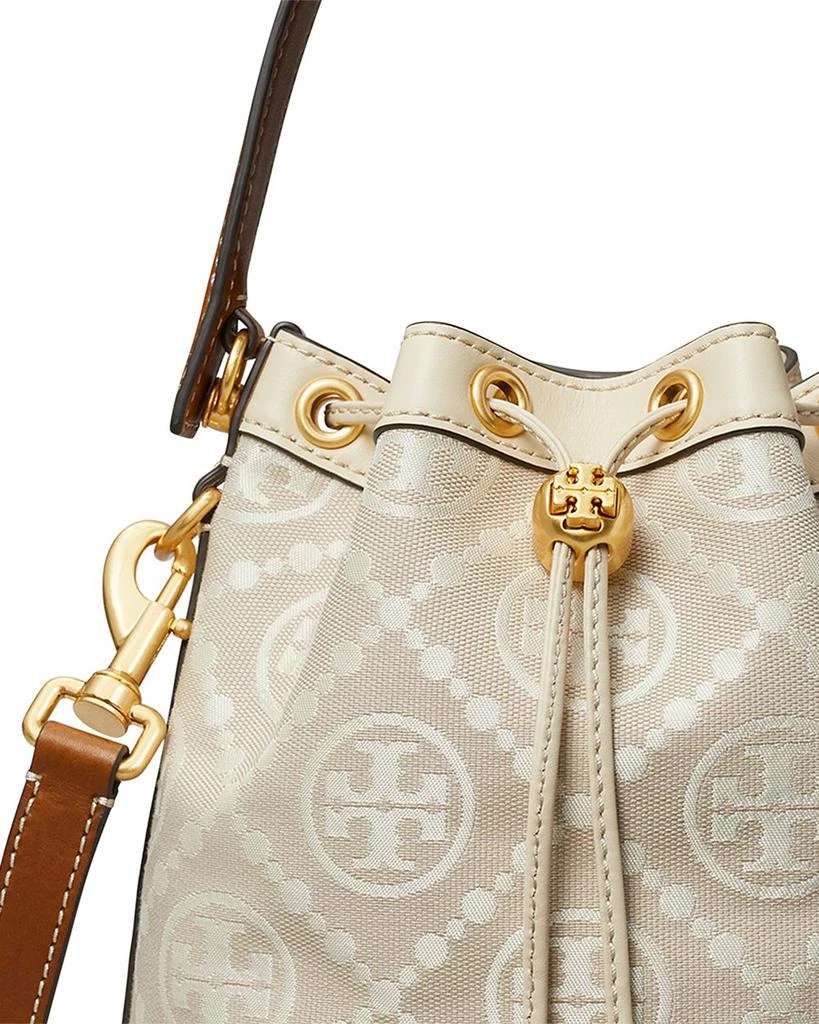 Tory Burch T Monogram Jacquard Bucket Bag 6