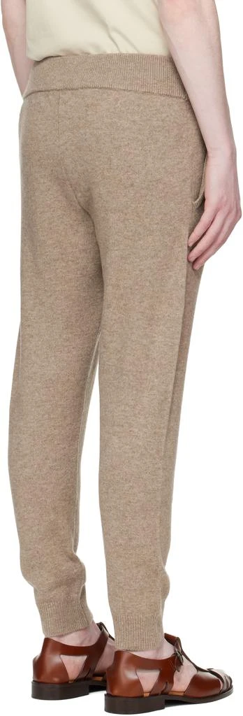 Entire Studios Beige Slim Knit Lounge Pants 3