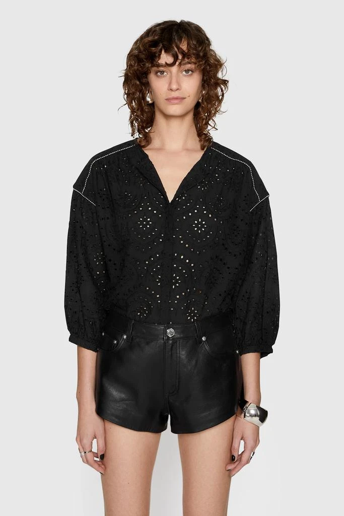 Rebecca Minkoff Jane Eyelet Blouse 1