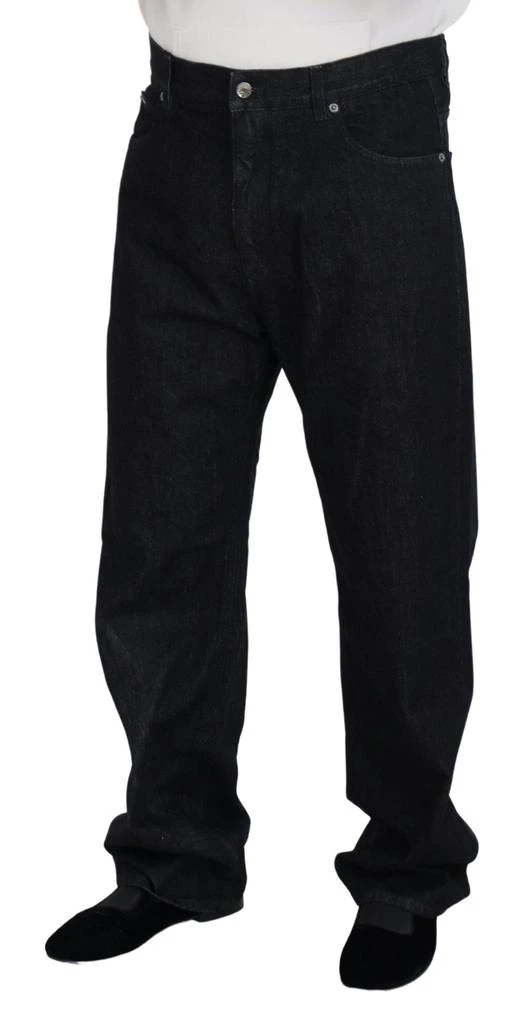 Dolce & Gabbana Dolce & Gabbana Black Washed Cotton  Casual Denim Jeans 2