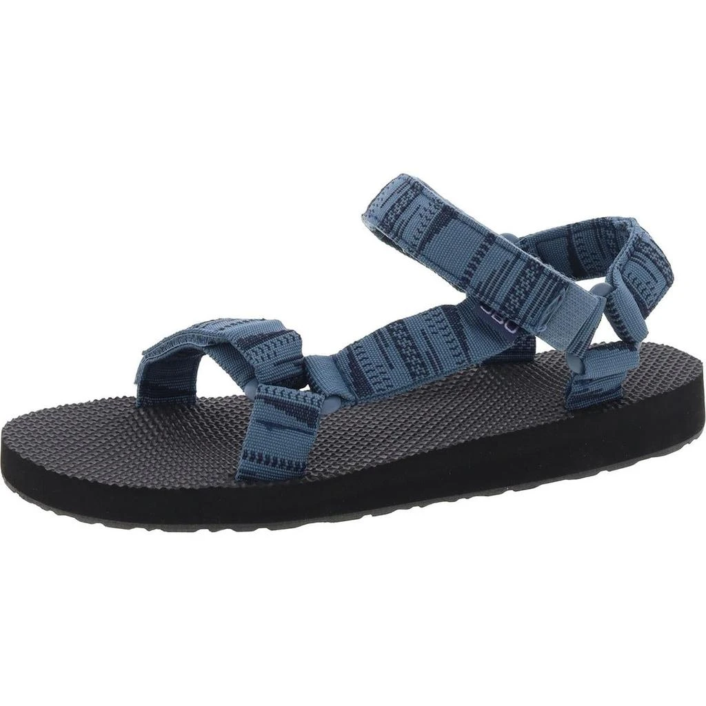 JBU by Jambu Aruba Womens Faux Denim Strappy Ankle Strap 1