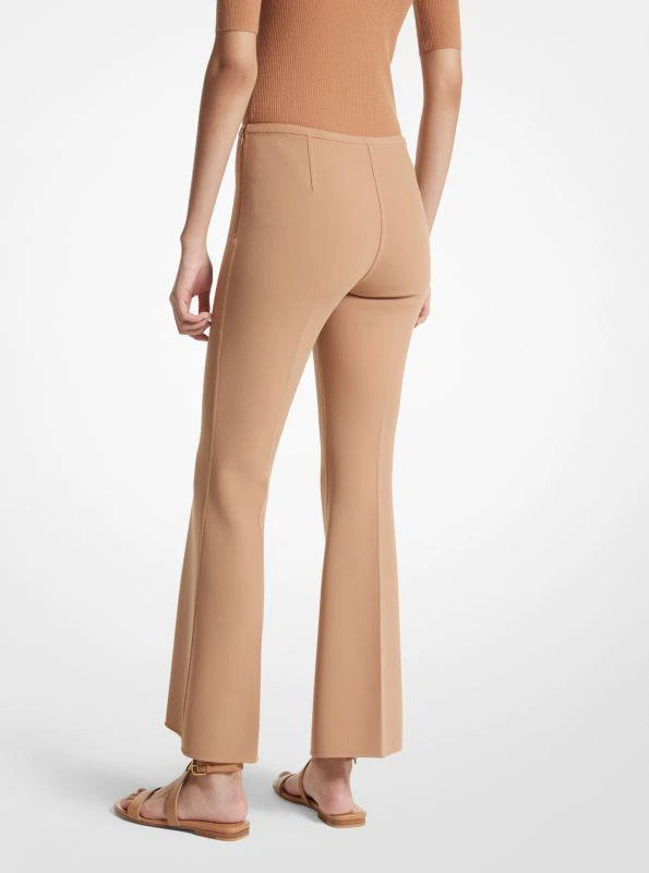 Michael Kors Double Faced Stretch Wool Cropped Pants 2