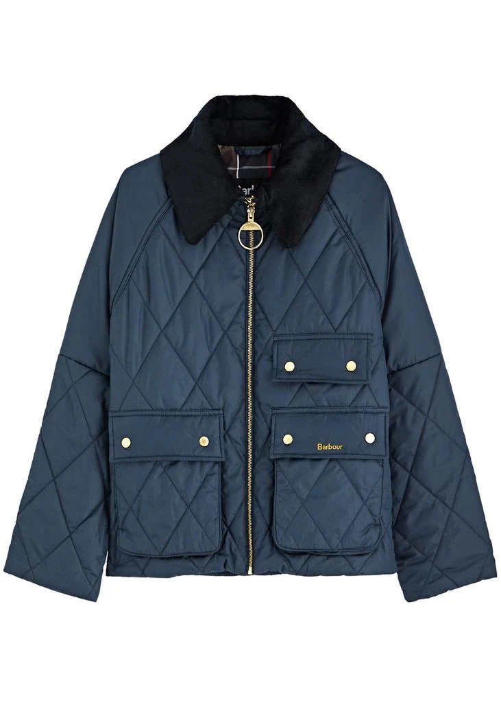 Barbour Milby quilted shell jacket 1