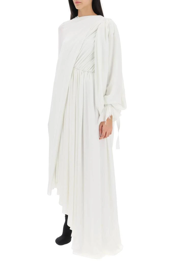 Balenciaga all in draped maxi dress 4
