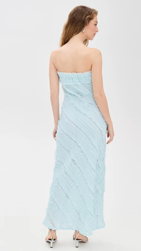 Endless Rose Strapless Ruffled Maxi Dress 2