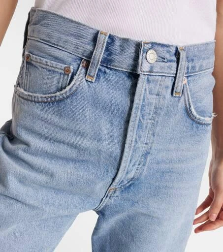 AGOLDE 90's mid-rise denim shorts 4