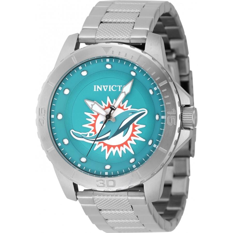 Invicta Nfl Miami Dolphins Quartz Light Blue Dial Men's Watch 48087