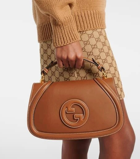 Gucci Blondie Small leather tote bag 7