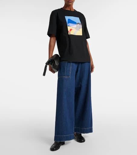 Plan C Printed cotton jersey T-shirt 2