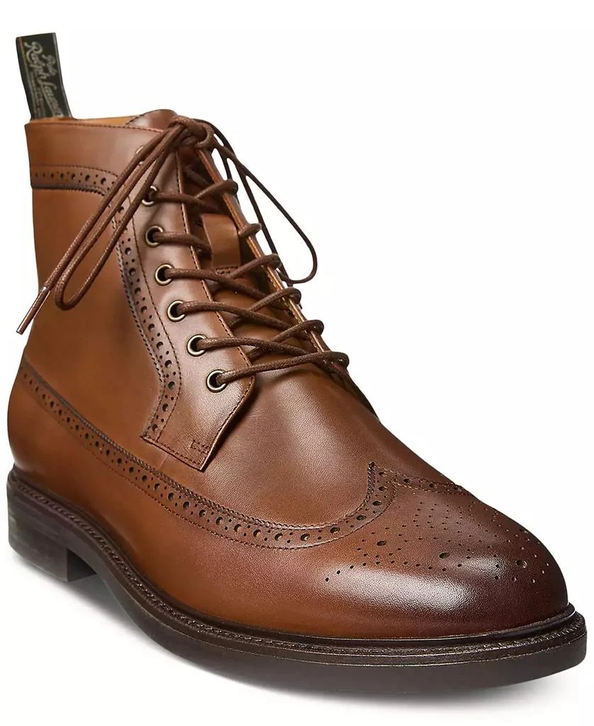 Ralph Lauren Men's Asher Leather Wingtip Boot 1