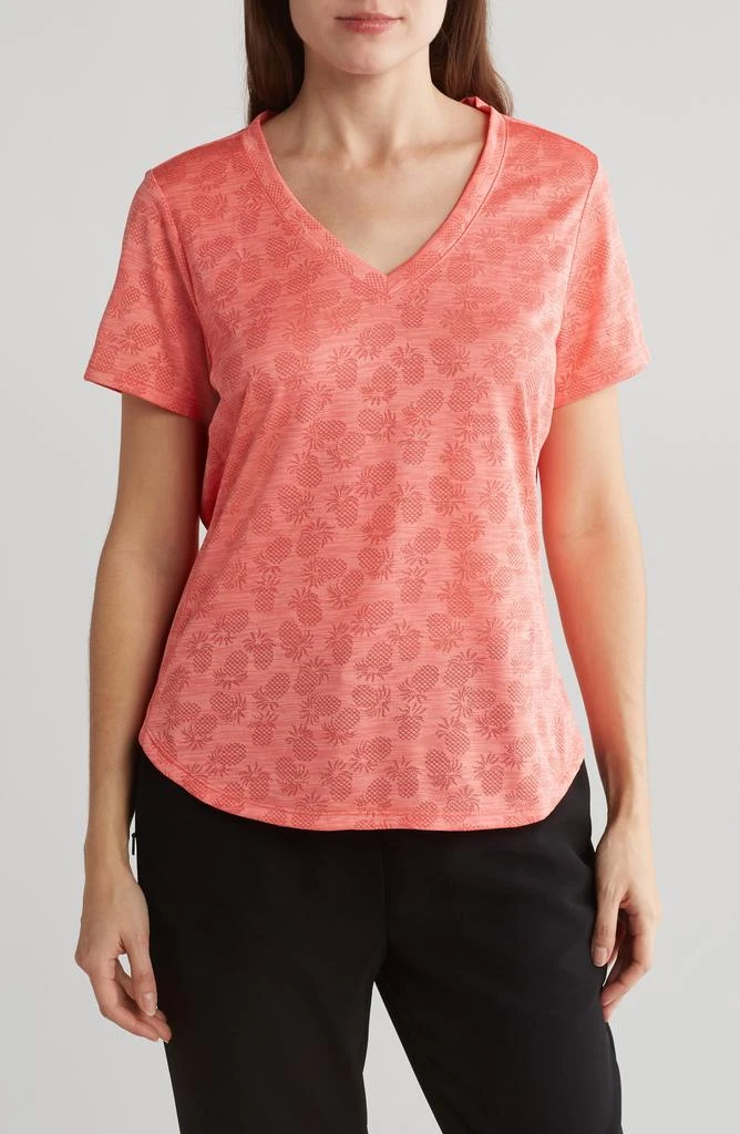 Tommy Bahama Coast Pineapple V-Neck T-Shirt 1
