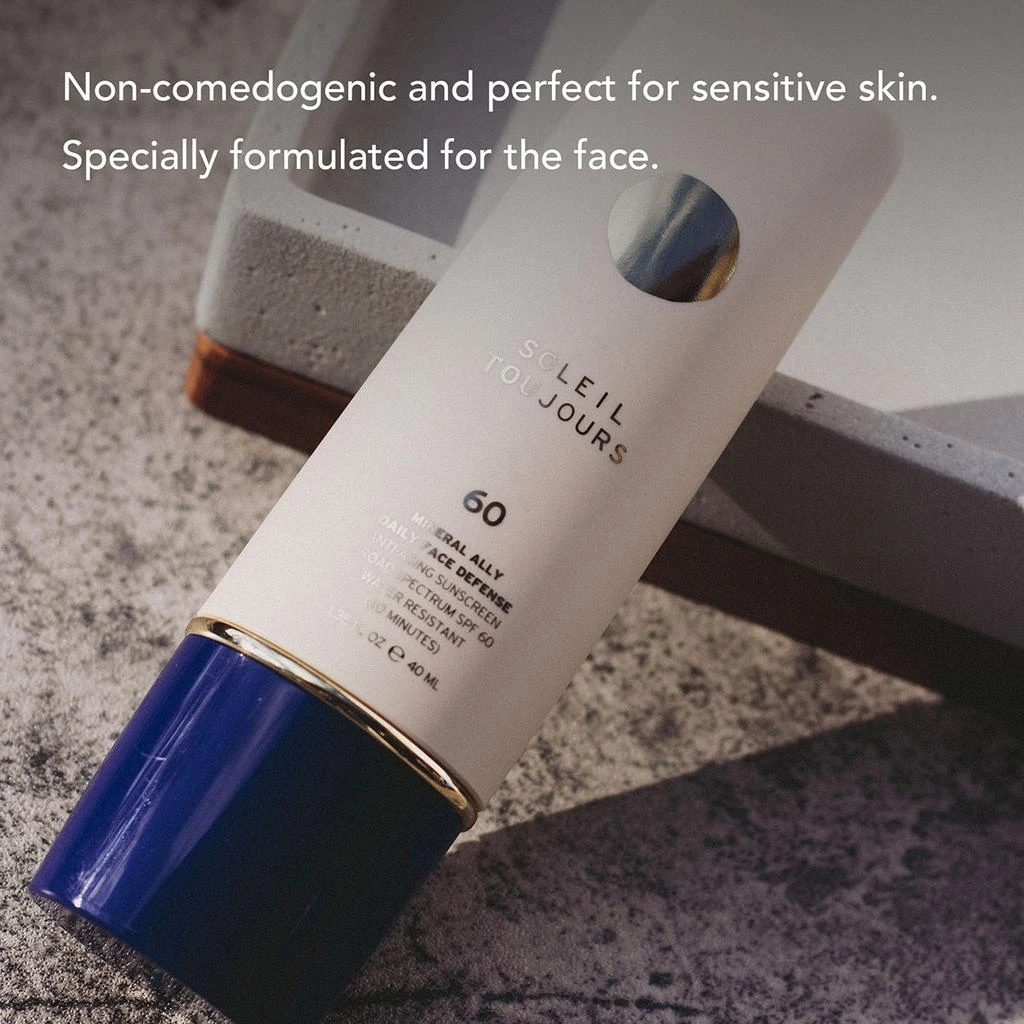 SOLEIL TOUJOURS Mineral Ally Daily Face Defense SPF 60 5