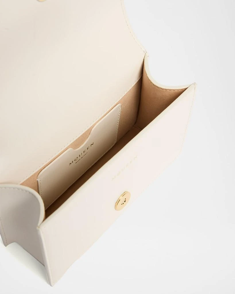 McQueen Mini Crystal Beaded Satchel Shoulder Bag 4