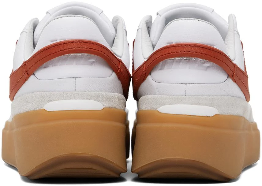NIKE White Blazer Phantom Low Sneakers 2