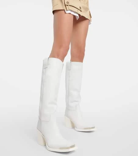 Miu Miu Knee-high leather boots 4