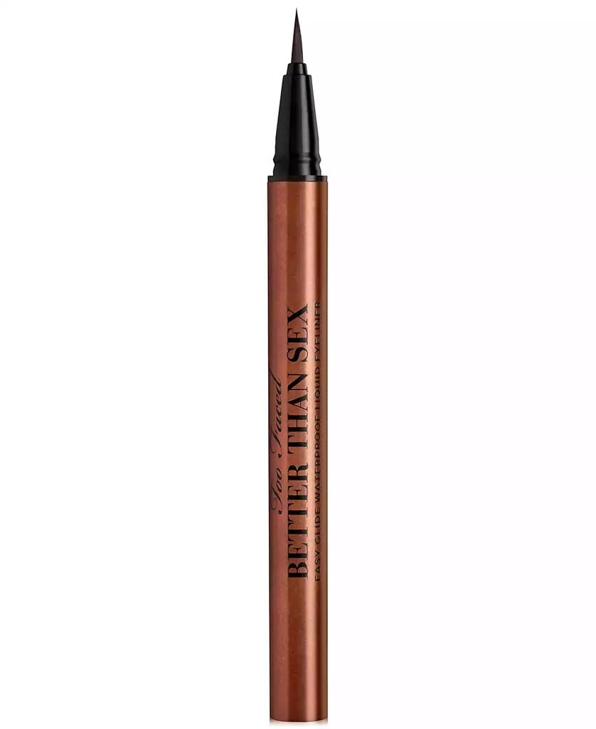 Too Faced Better Than Sex Easy Glide Waterproof Liquid Eyeliner 1