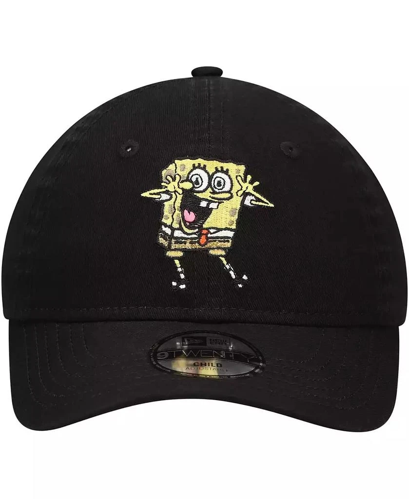 New Era Preschool Black SpongeBob SquarePants 9TWENTY Adjustable Hat 4