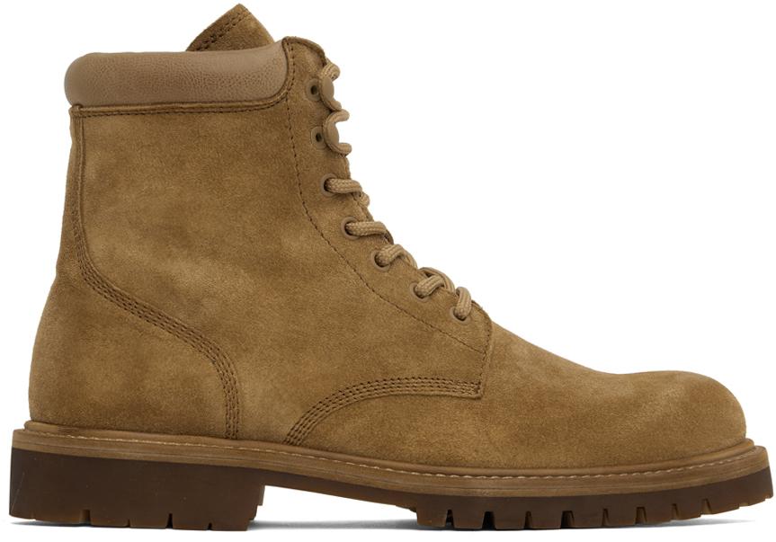 Officine Creative Tan Boss 002 Boots