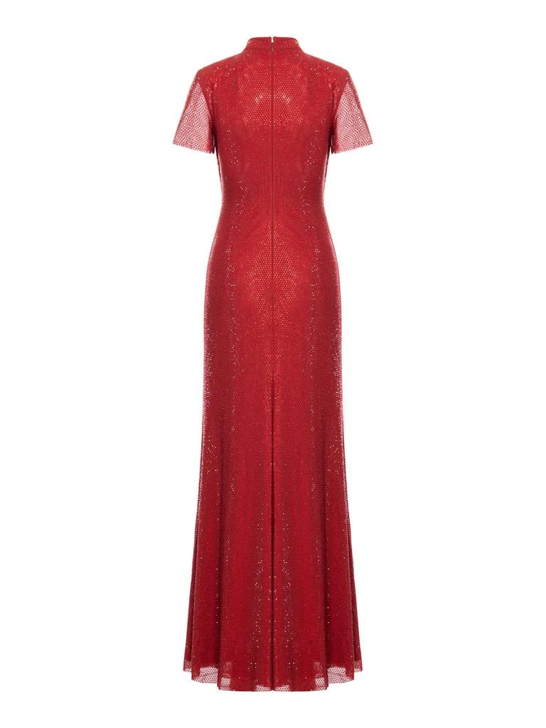 Red Rhinestone Mesh Maxi Dress  On Sale Now with Up to 26% Off | Discover  Exclusive Deals & Savings at BeyondStyle  Authentic Self Portrait self- portrait|dresses|clothing|female|women with Limited-Time Discounts, Free  Shipping,