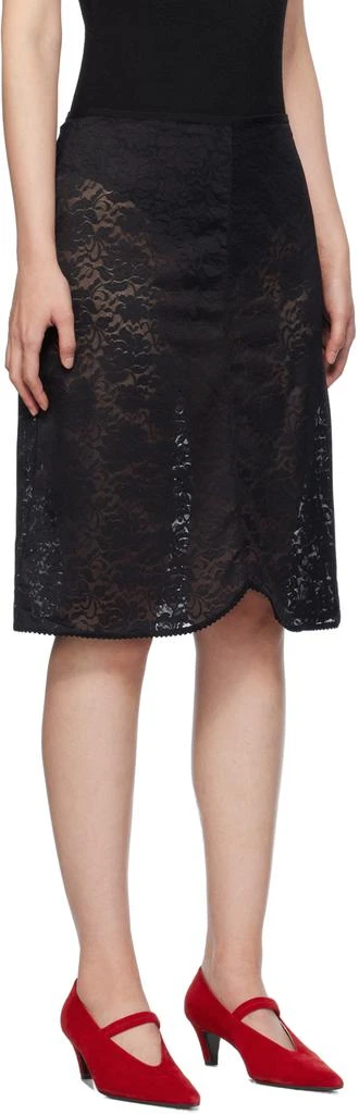 Birrot Black Rose Midi Skirt 2
