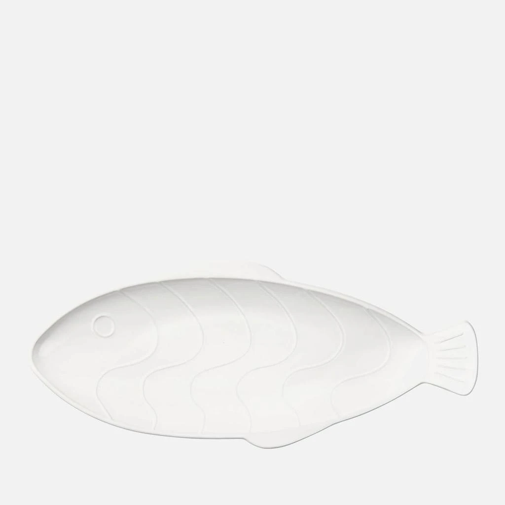 Broste Copenhagen Broste Copenhagen Pesce Narrow Plate - White 1