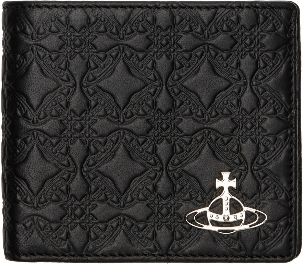 【VIVIENNE WESTWOOD】Orb Plaque Bi-Fold Wallet Black Vivienne Westwood Orb-plaque Wallet | Black | FARFETCH