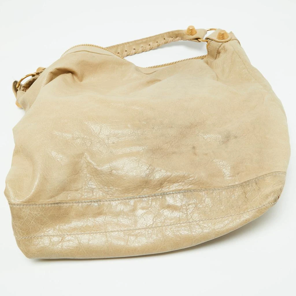 Balenciaga Balenciaga Beige Leather GGH Day Hobo 11