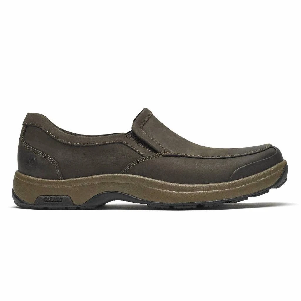 Dunham Men's Battery Park Slip On Shoes In Brown 1