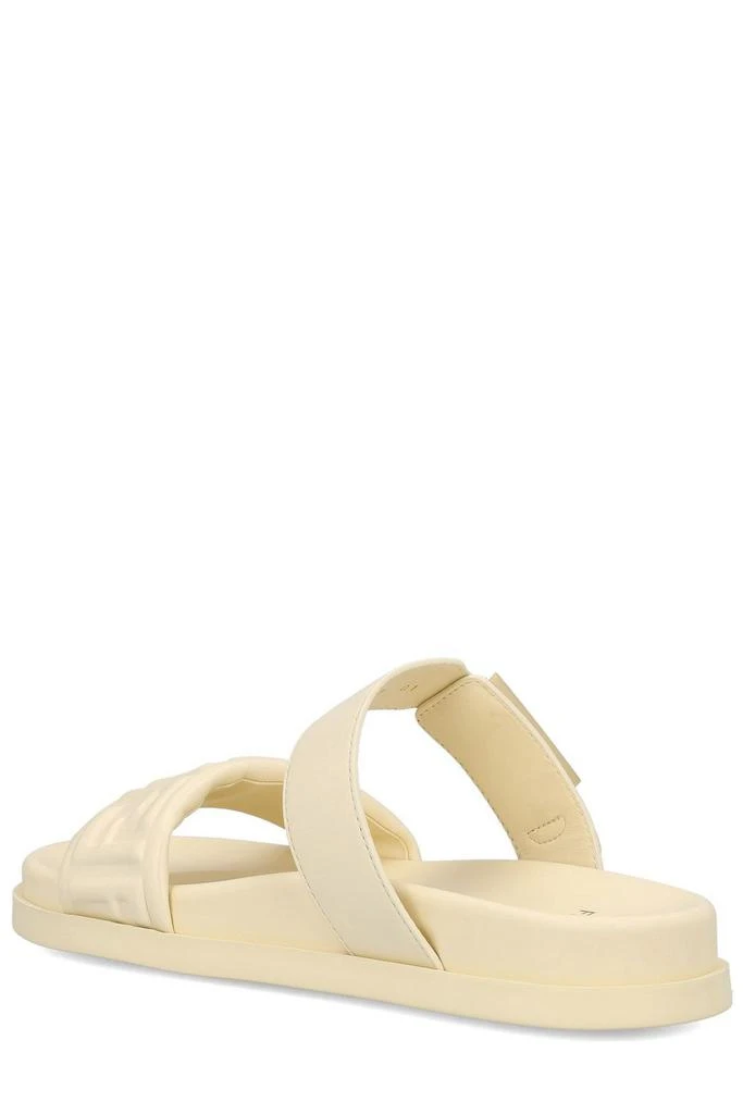Fendi Fendi Feel FF Embossed Double Band Sandals 3