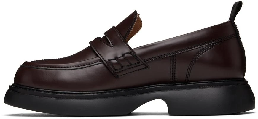 Ganni Brown Everyday Loafers 3