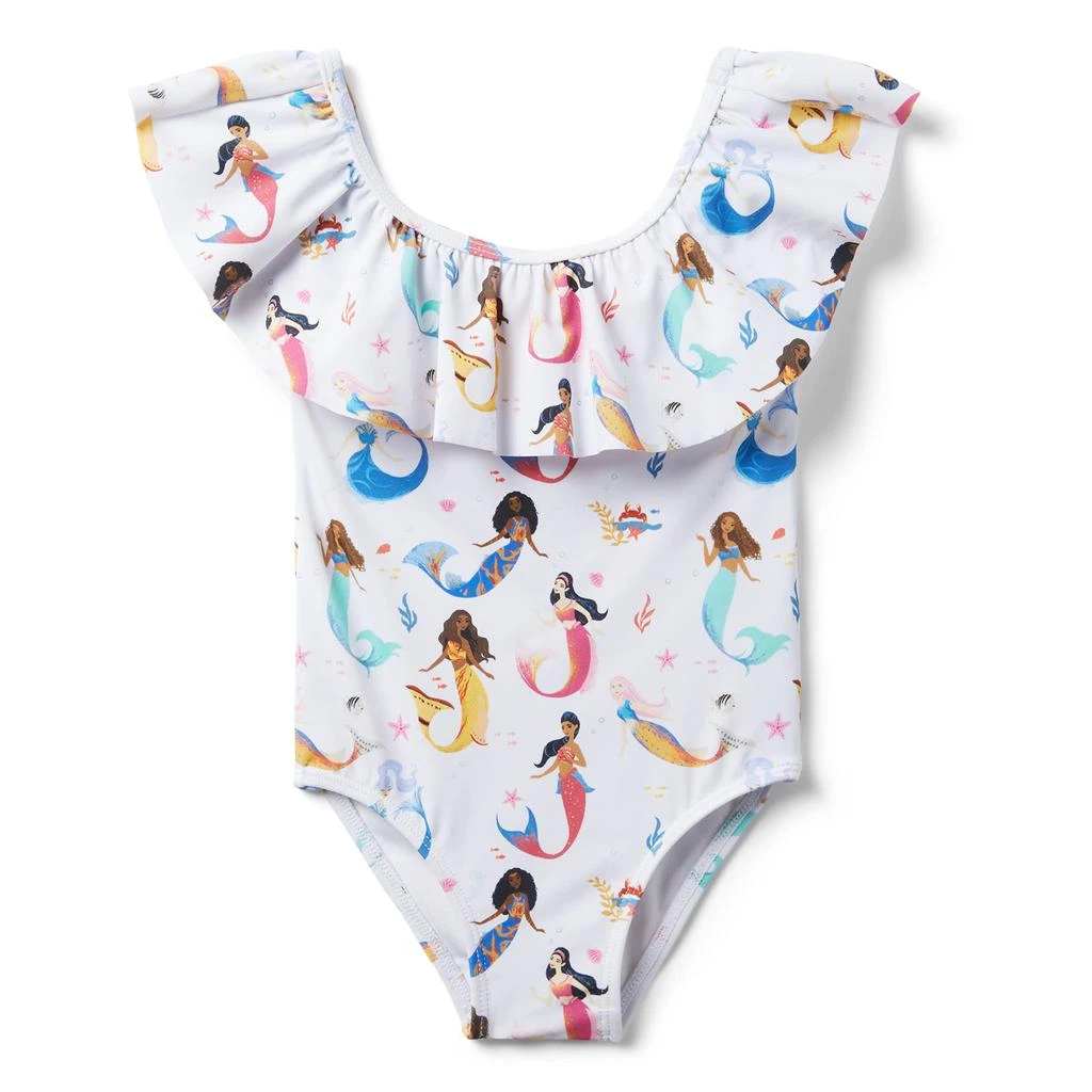 Janie and Jack Little Mermaid Sisters One-Piece Swim (Toddler/Little Kids/Big Kids) 1