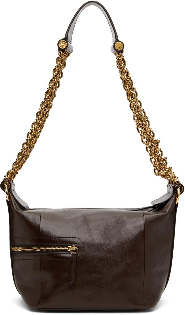 ショルダーバッグ・ポシェット CHLOE CAMERA CHAIN SHOULDER BAG Camera Chain leather shoulder bag in black - Chloe | Mytheresa