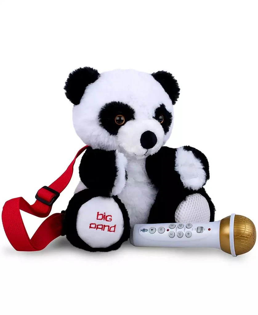 Singing Machine Plush Toy Karaoke Backpack with Microphone, Speaker, Songs Sound Effects, BigPanda 2