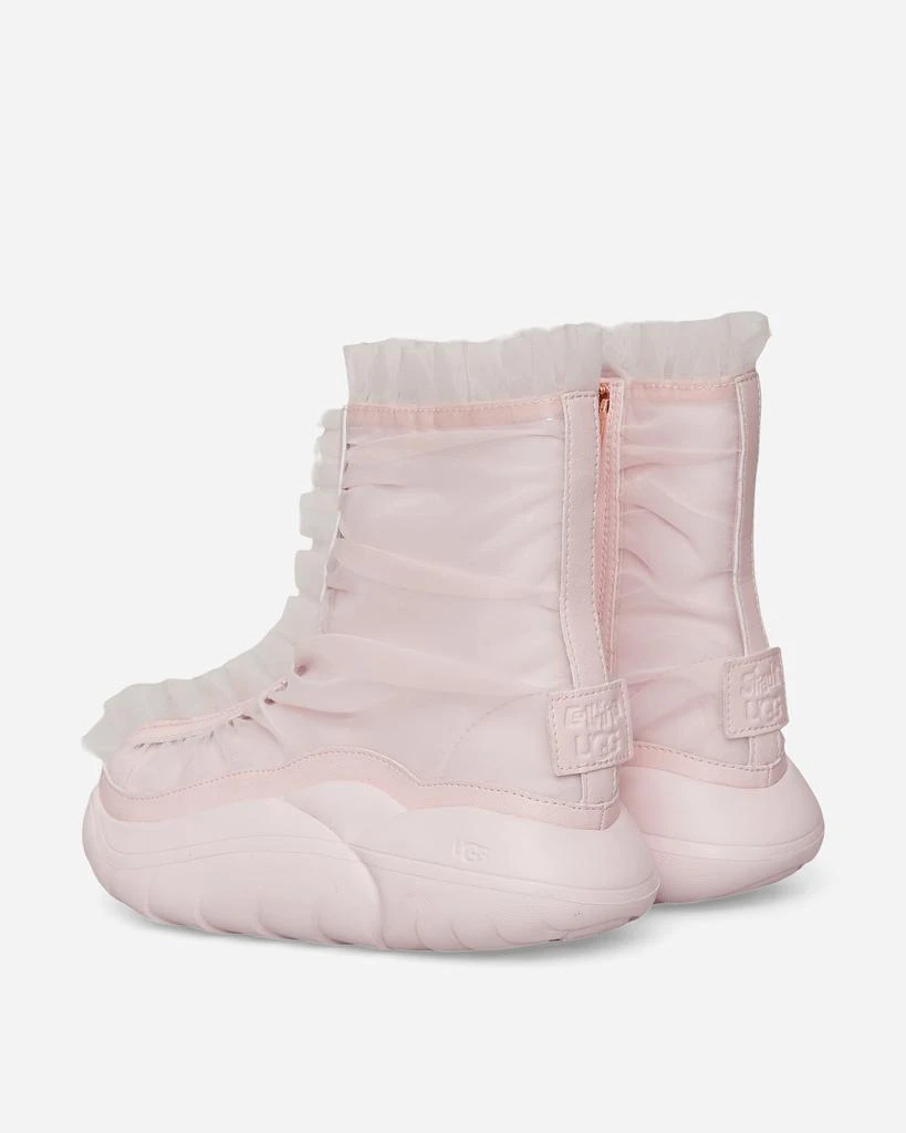 UGG Collina Strada Short Ruffle Boots Seashell Pink 5