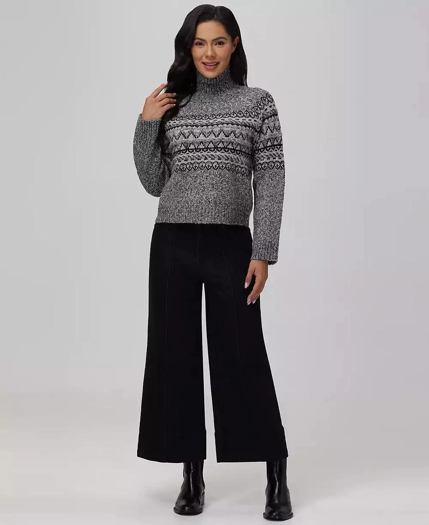 Frye Women's Mid-Rise Cropped Wide-Leg Denim Jeans 5