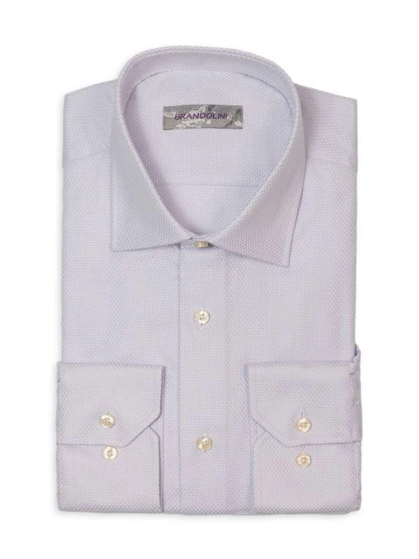 Brandolini Classic Fit Dobby Woven Dress Shirt 1