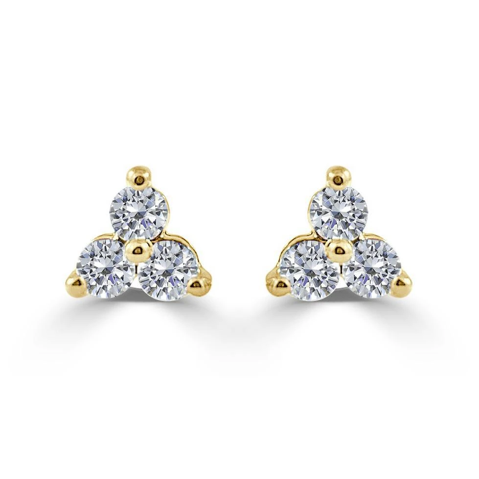 Sabrina Designs 14k Gold & Diamond Stud Earrings 4