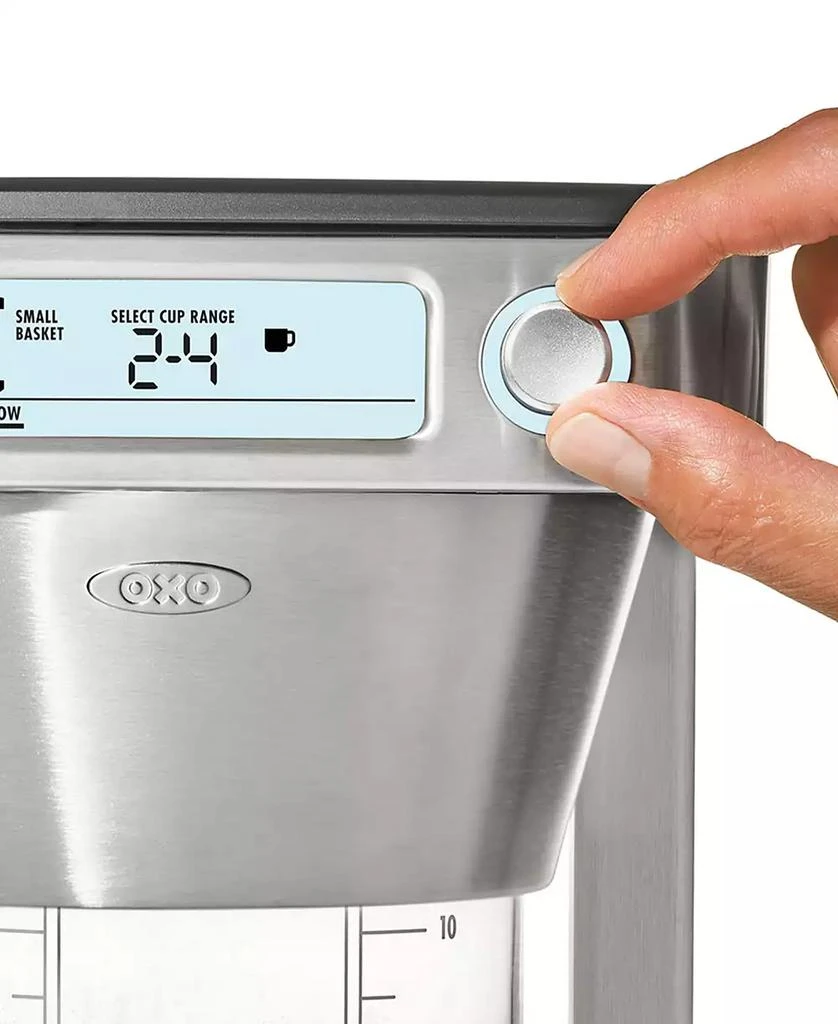OXO Brew 12-Cup Stainless Steel Coffee Maker 5