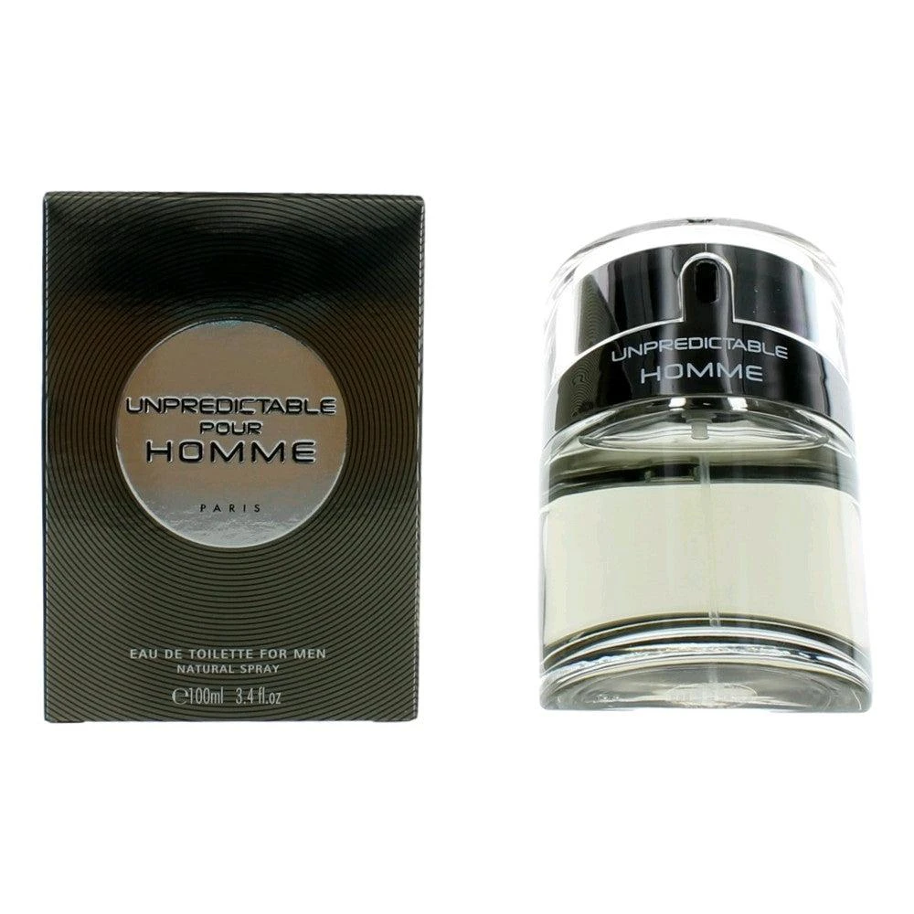 GLENN PERRI Unpredictable Pour Homme by , 3.4 oz Eau De Toilette Spray for Men 1