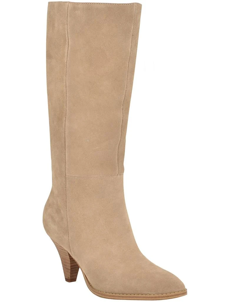 Nine West Ceynote Womens Pull On Pointed Toe Knee-High Boots 1