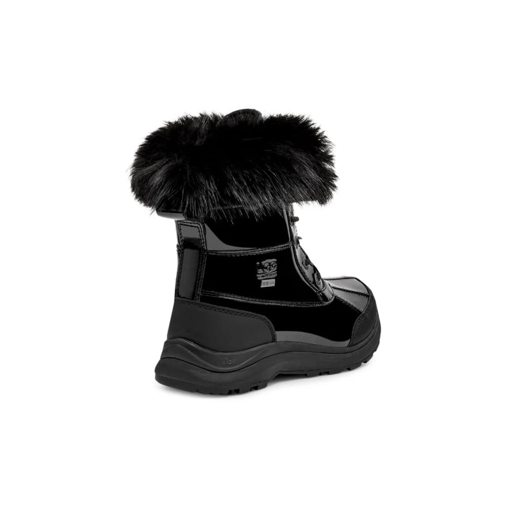 UGG Adirondack Boot III Patent Black  W-1132991-BLK Women's 4