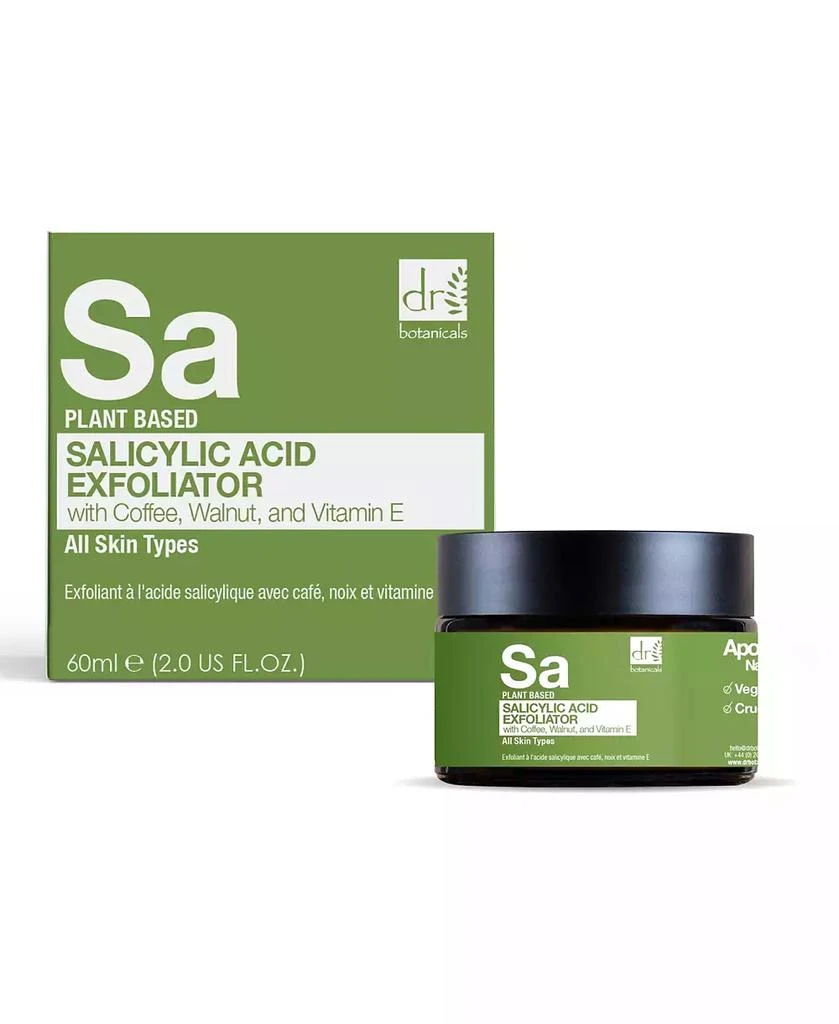Dr. Botanicals Salicylic Acid Exfoliator with Coffee, Walnut and Vitamin E 60milliliter