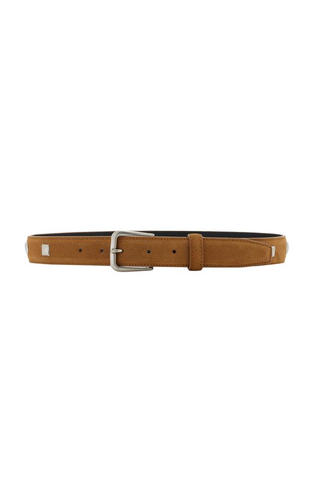 BEN-AMUN Ben-Amun - Studded Suede Belt - Brown - L - Moda Operandi