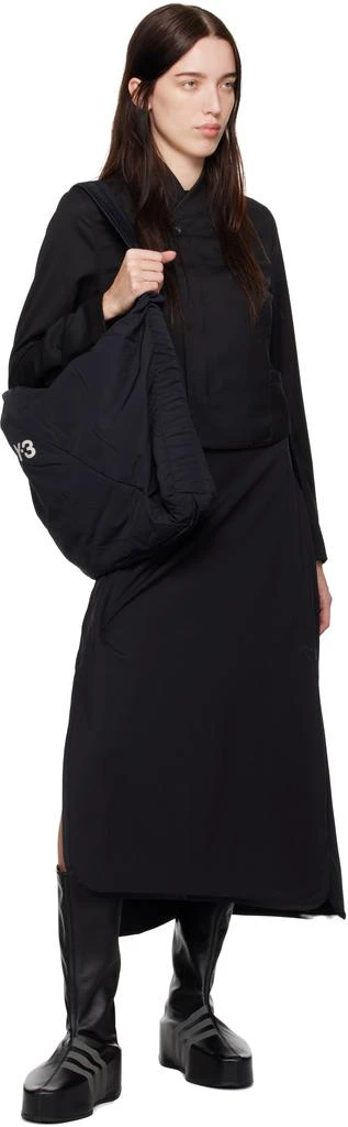 Y-3 Black Kyasu Overboot Tall Boots 5